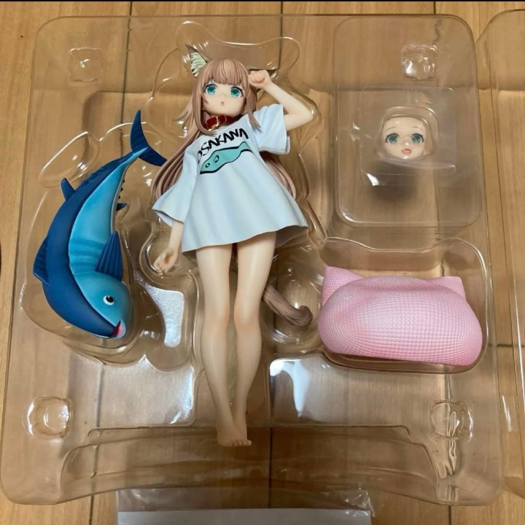 あみあみ限定版 うちのねこが女の子でかわいい きなこ おはようVer.