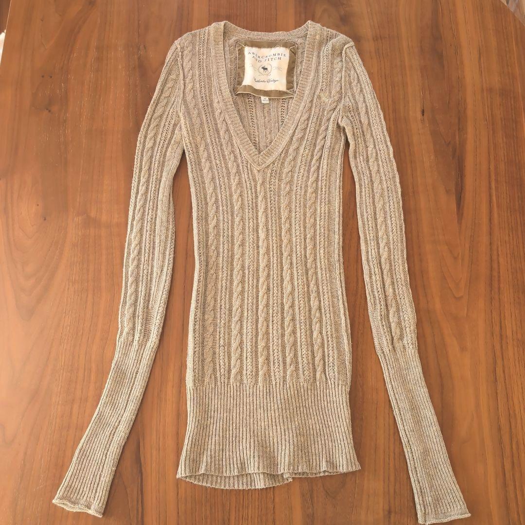 VINTAGE00s Abercrombie&Fitch y2k knit XＳ