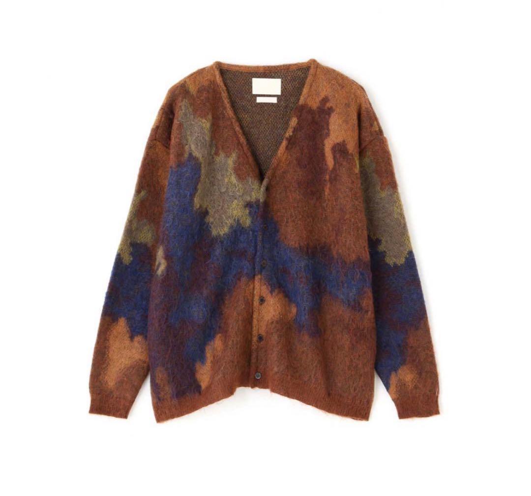 22aw YOKE STILL JACQUARD CARDIGAN サイズ 3