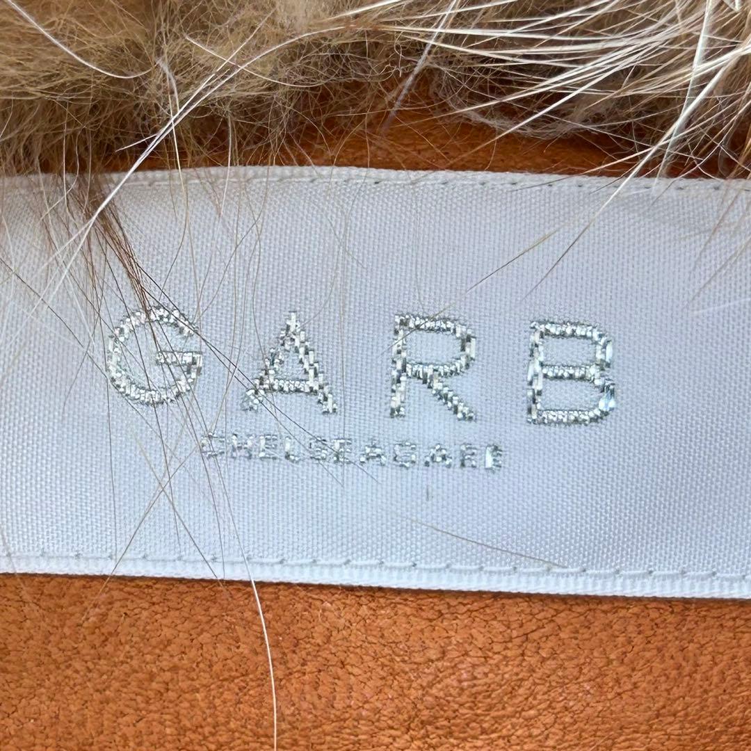 チェルシーガーヴ/2/キャメル/レザージャケット/フォックスファー付き/ショート