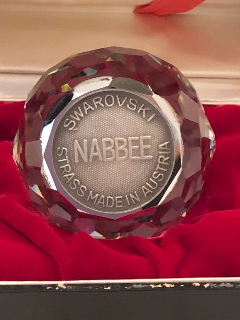 スワロフスキー SWAROVSKI ナビーNABBEE置物