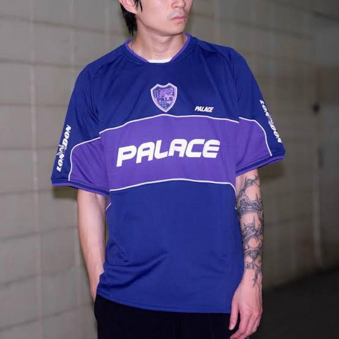 トップス Palace PALAMAT JERSEY NAVY / PURPLE S