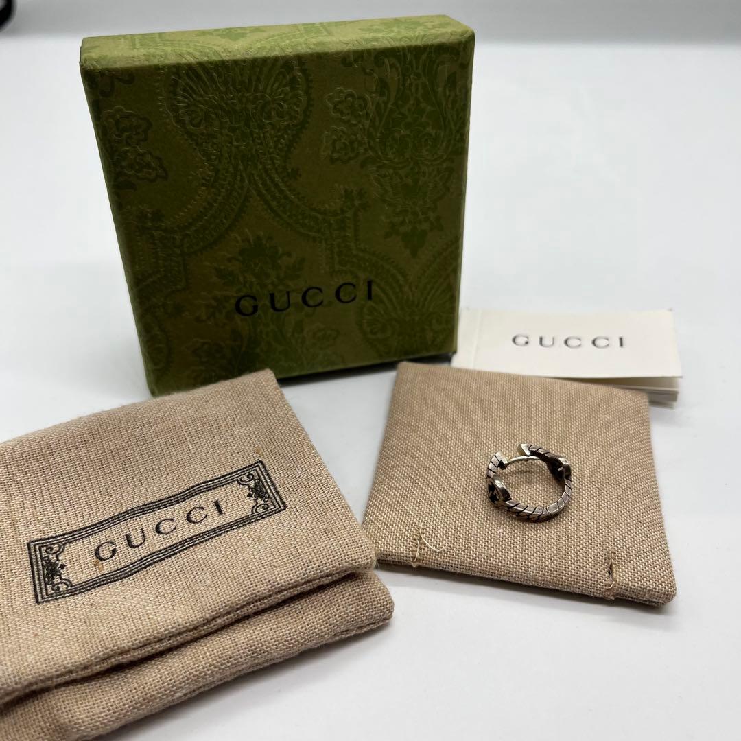 GUCCI インターロッキング ピアス 片方のみ 付属品あり