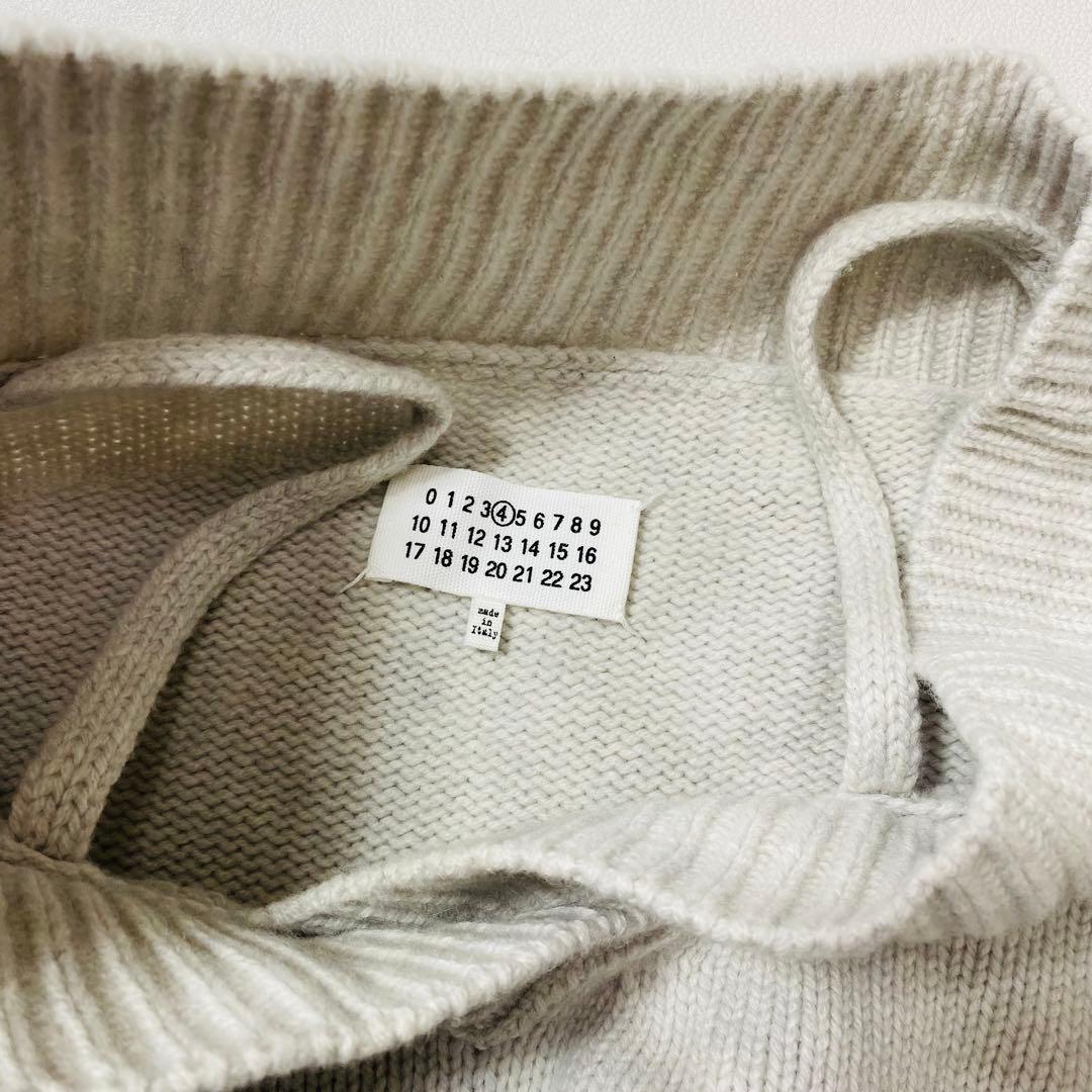 Maison Martin Margiela カシミヤ混 Vネックニット