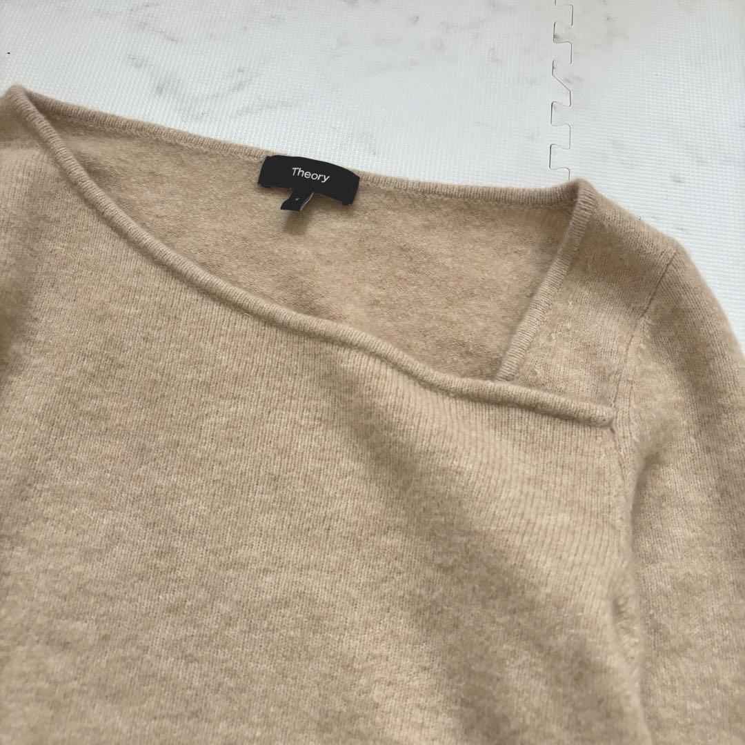 2025年 現行品✨セオリー ニット アシンメトリー カシミヤ 長袖 3.9万