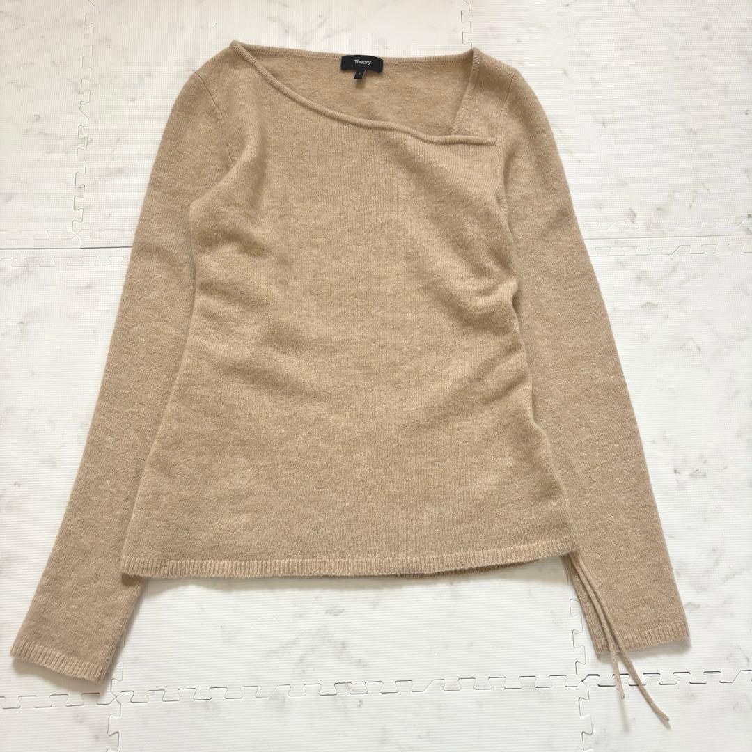 2025年 現行品✨セオリー ニット アシンメトリー カシミヤ 長袖 3.9万