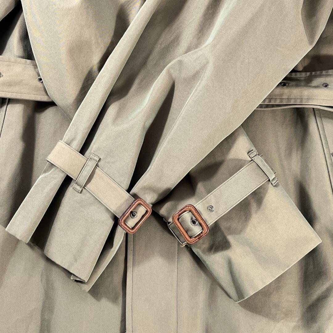 【極美品】BEAMS F ビームス シングル ラグランスリーブ ベルテッドコート