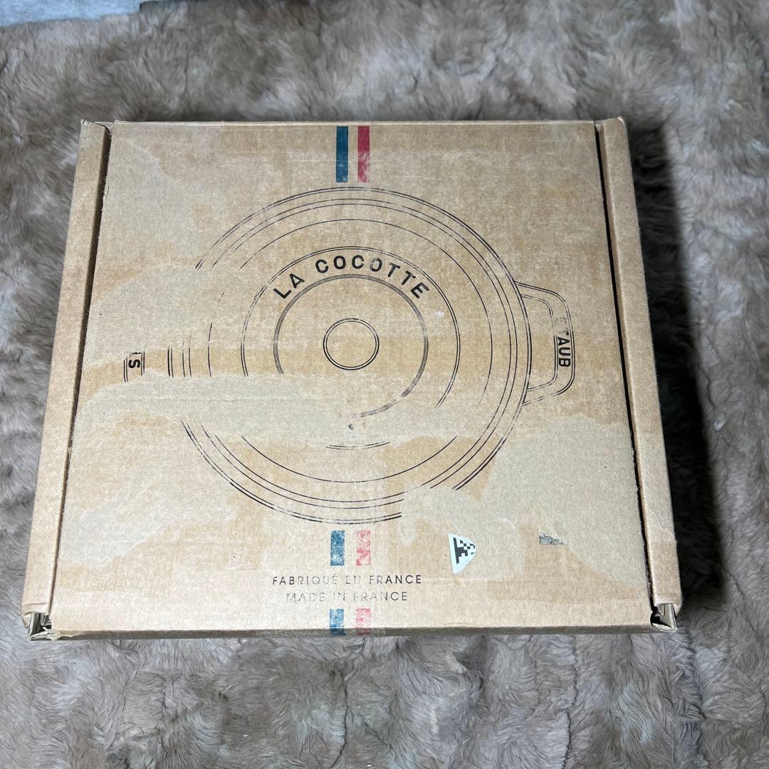 ストウブ　ピコ ココット ラウンド グレー 22cm IH対応