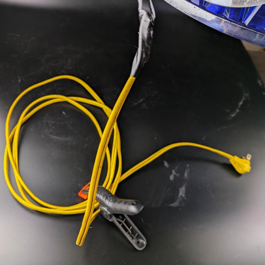 パブストブルーリボン ビンテージ照明 吊り下げライト点灯確認済 エジソン球付