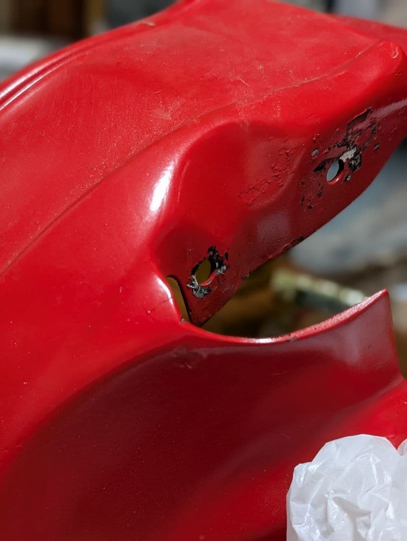 エアロシャークフェンダー　cb400sf