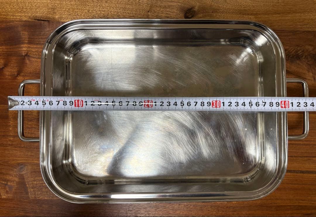 WMF TRANSTHERM スクエアパン 蒸し器台付 大型　おでんなど