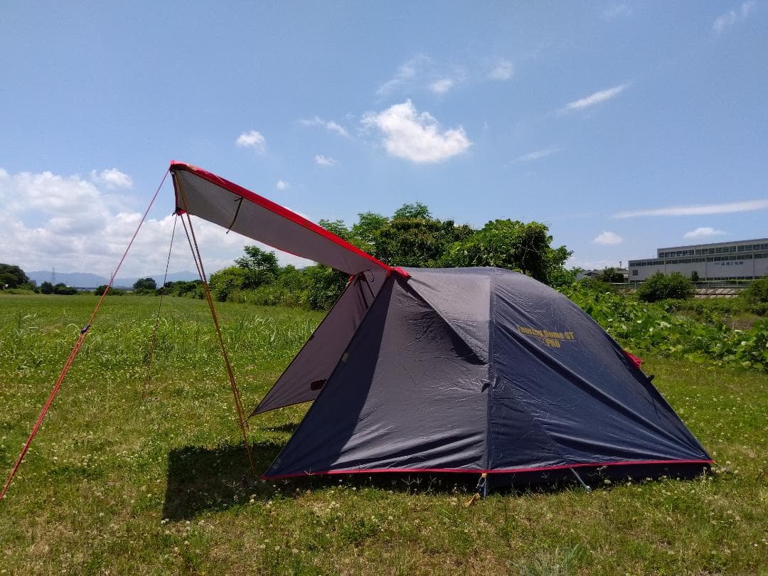 ☆とても綺麗☆限定色グレー×レッド☆コールマン☆ツーリングドームST☆テント☆