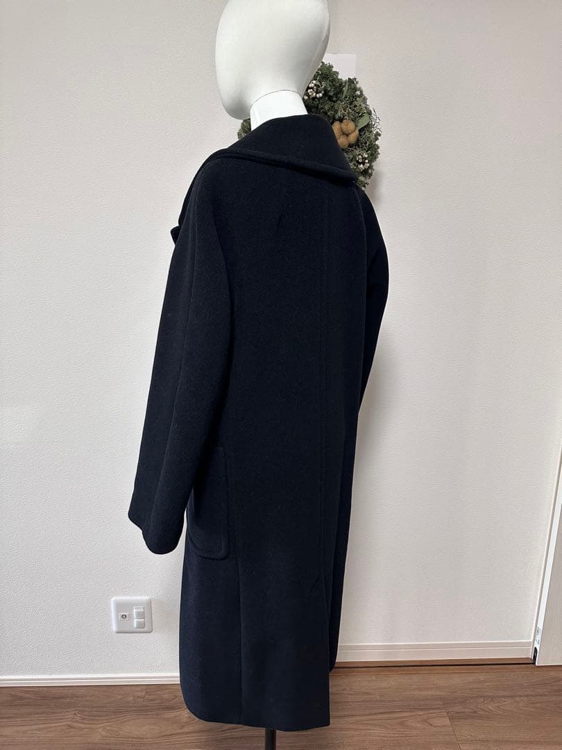 専用ページ‼️Sezane Tom Coat ロングコート　ウール　34 黒
