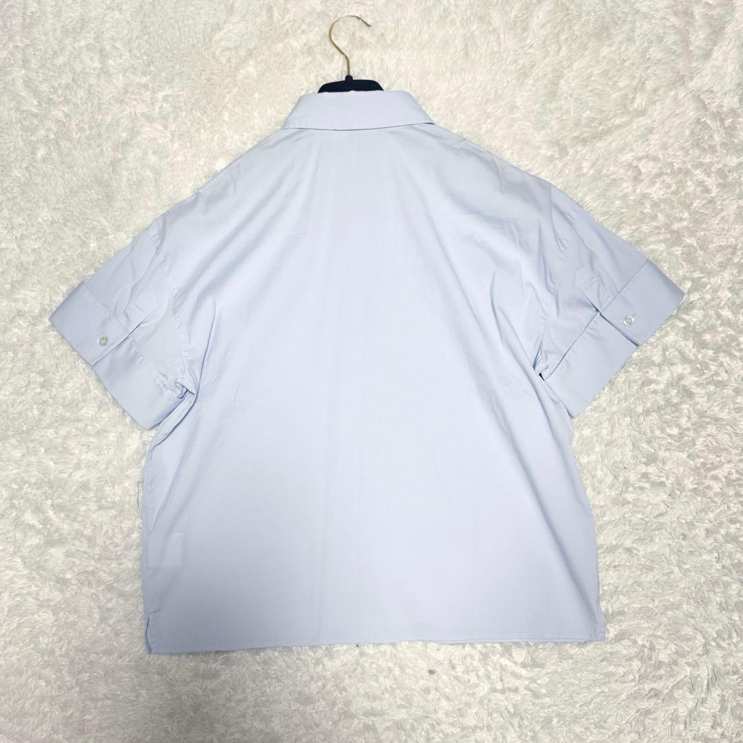 25年 theory Cotton Shirting SS CUFF SHIRT