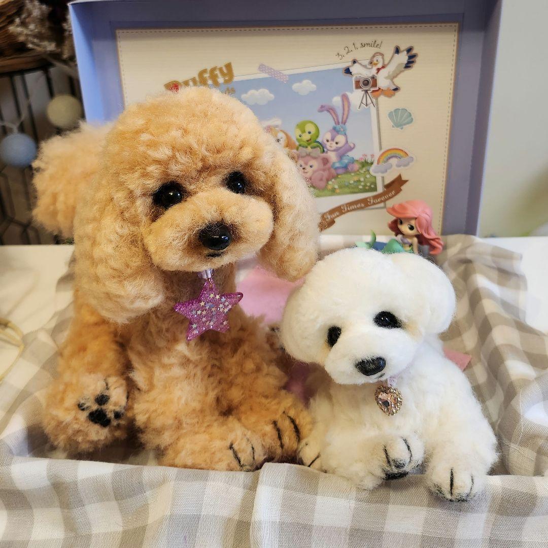 羊毛フェルト　ハンドメイド❤️トイプードル❤️　　　　　　　　お迎え決まりました