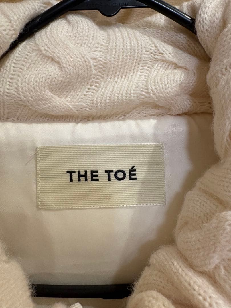 【☆ミさん専用】thetoe Shard Knit Down White