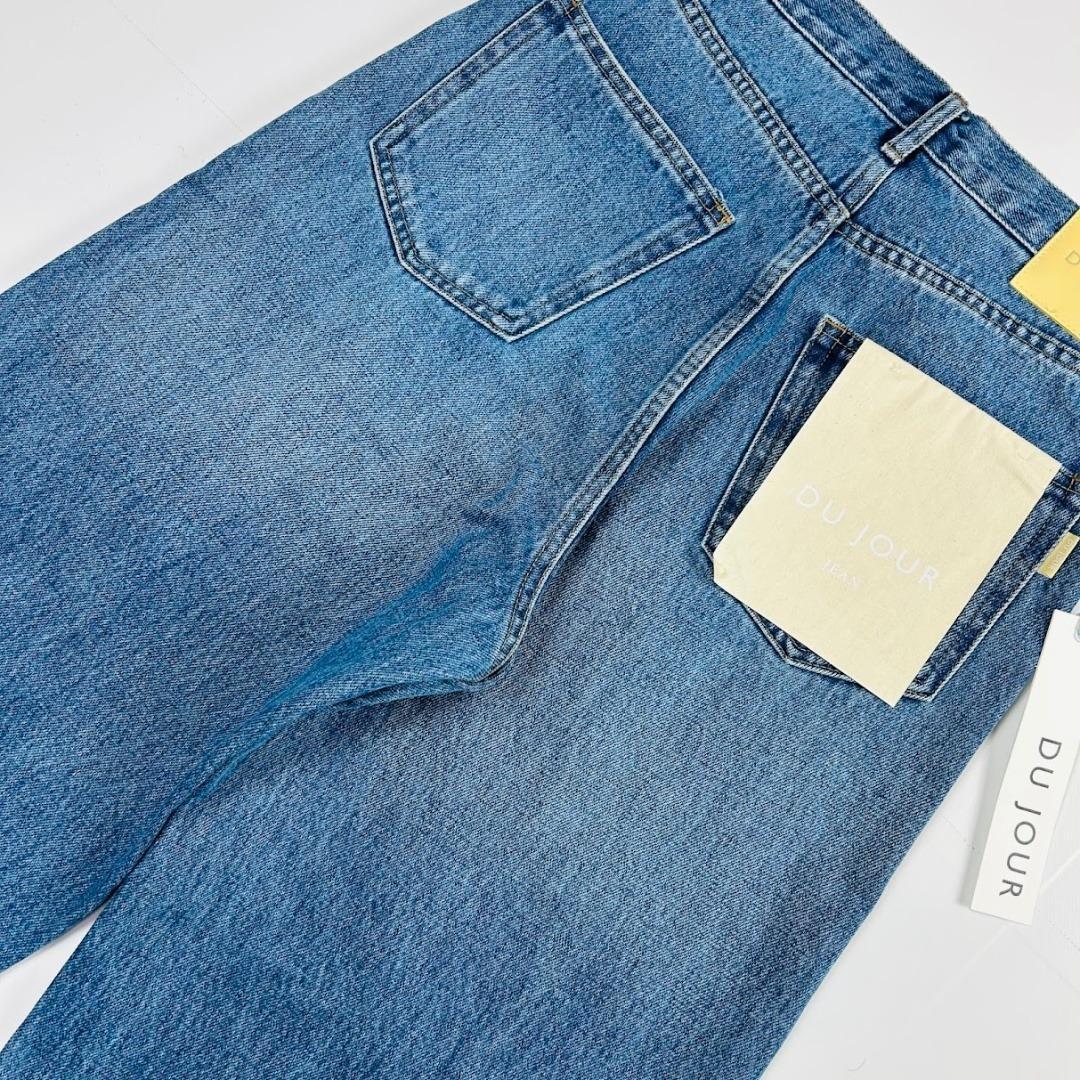 タグ付き B.C STOCK DU JOUR デニム バレルレッグ カーブ S