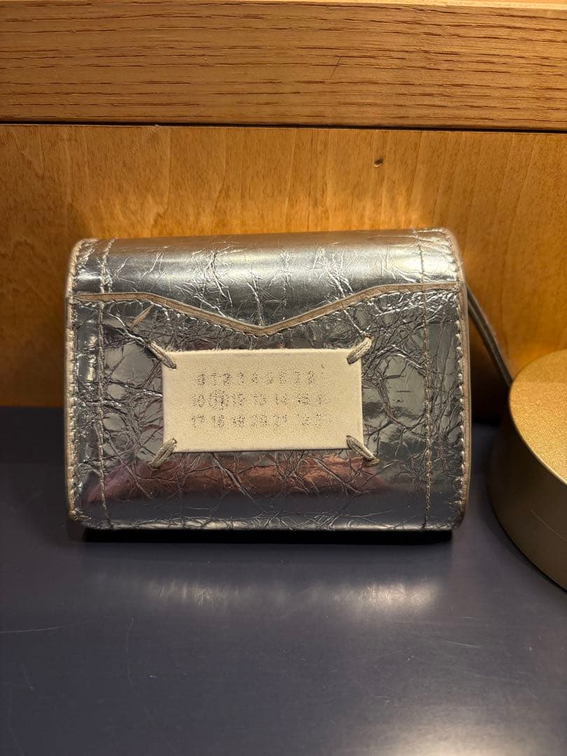 Maison Margiela 三つ折り財布 シルバー
