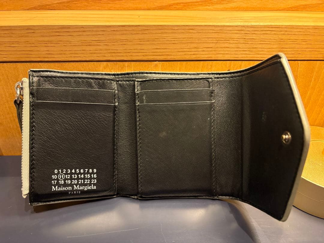 Maison Margiela 三つ折り財布 シルバー