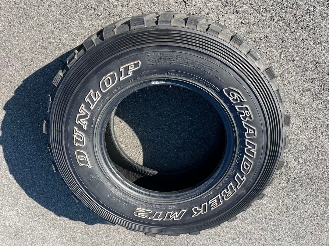 ダンロップ グラントレック MT2 235/85R16 4本セット