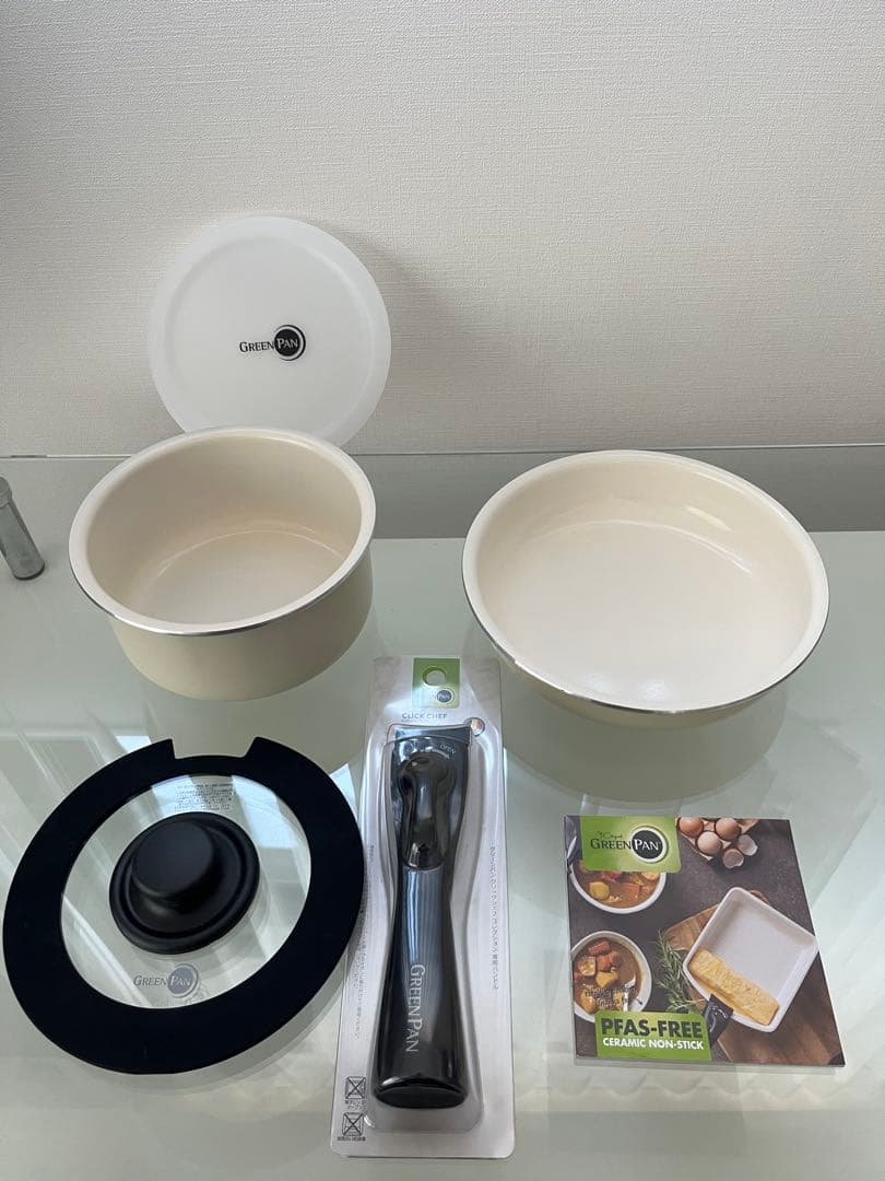 【お値下げ】GREENPAN グリーンパン　5点セット