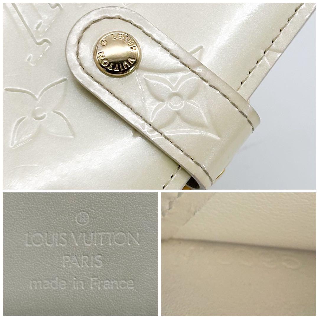 美品 ルイヴィトン ポルトフォイユ ヴィエノワ ヴェルニ がま口 モノグラム