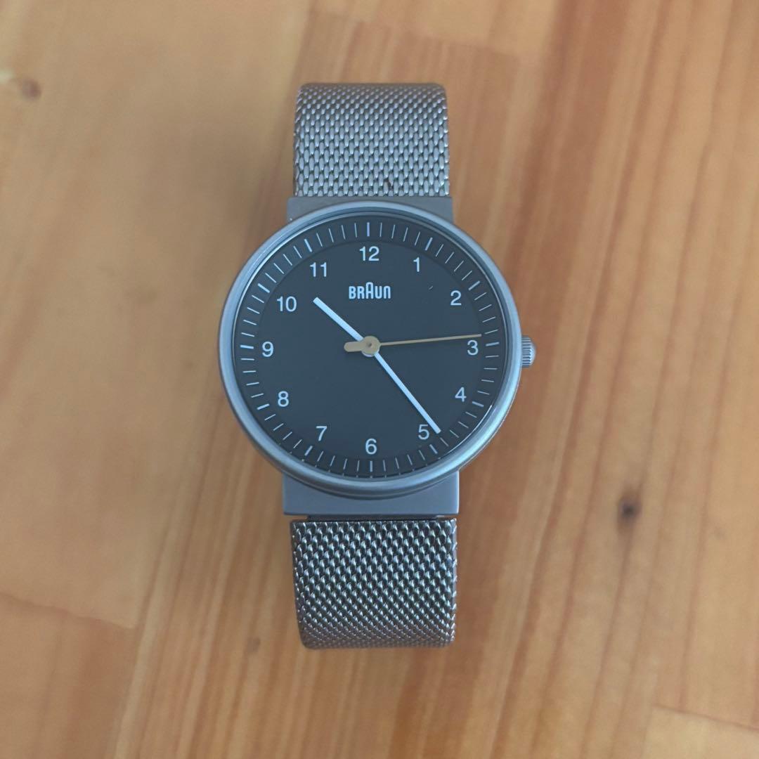 【BRAUN/ステンレス腕時計/2本セット】