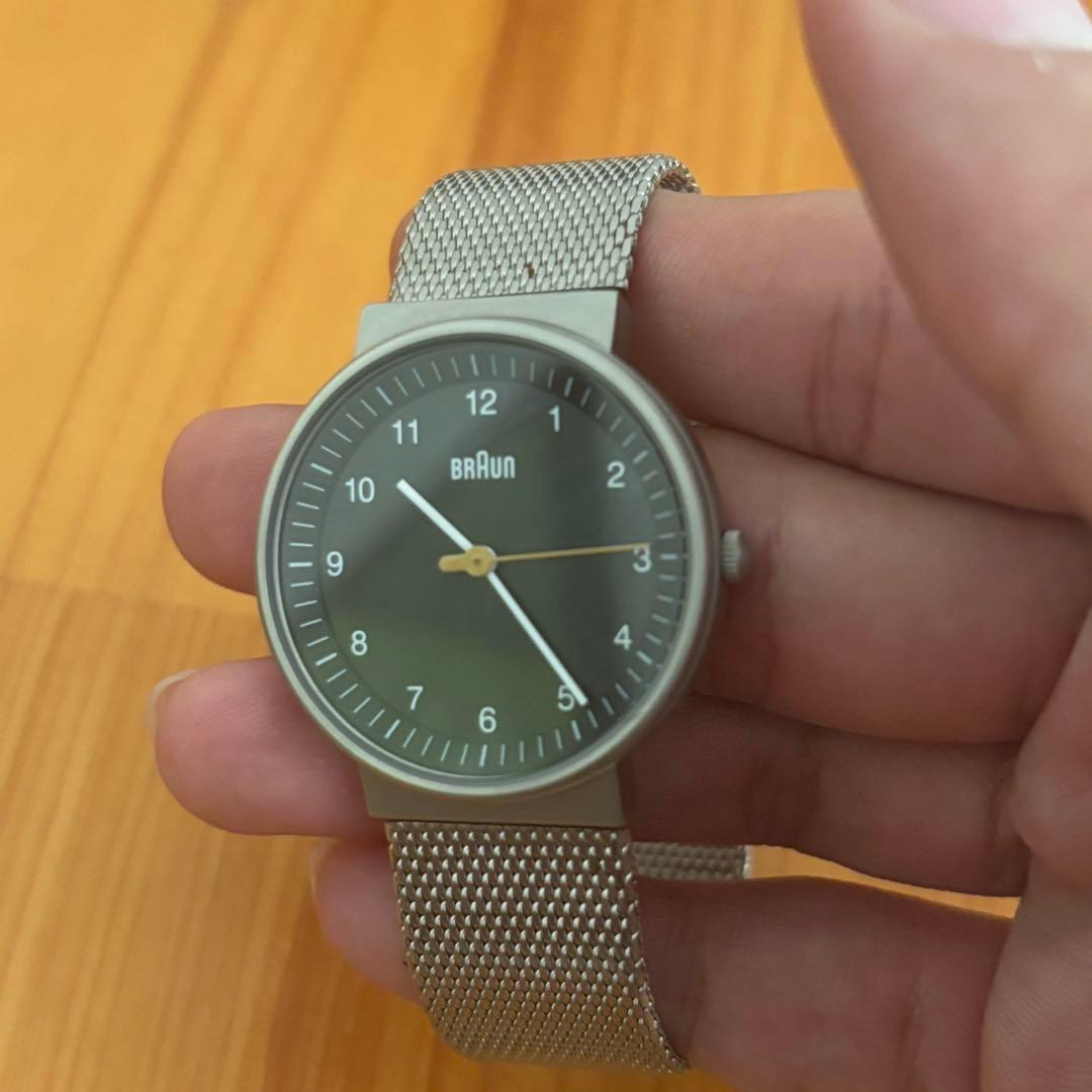 【BRAUN/ステンレス腕時計/2本セット】