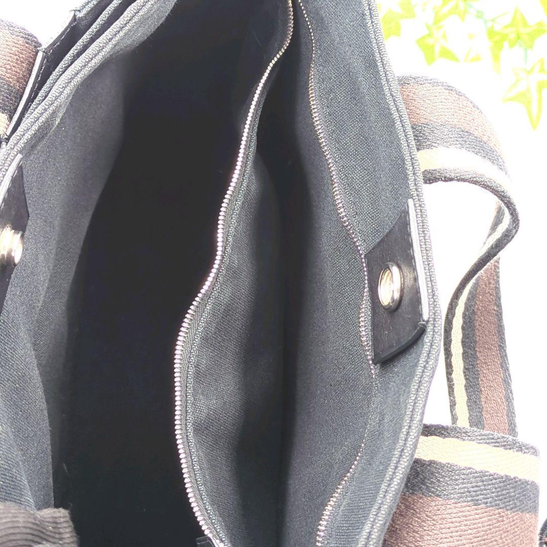 HERMES トロカホリゾンタル PMトートバッグ　キャンバス/レザー　男女兼用