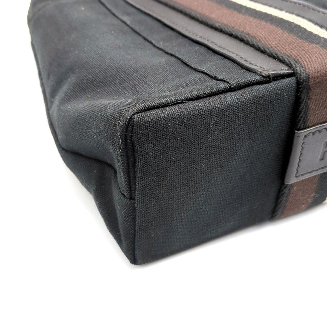 HERMES トロカホリゾンタル PMトートバッグ　キャンバス/レザー　男女兼用