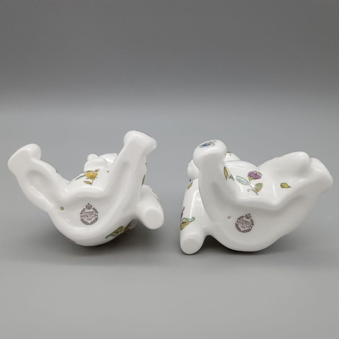 MINTON ミントン ハドンホール ベア ２点セット オブジェ