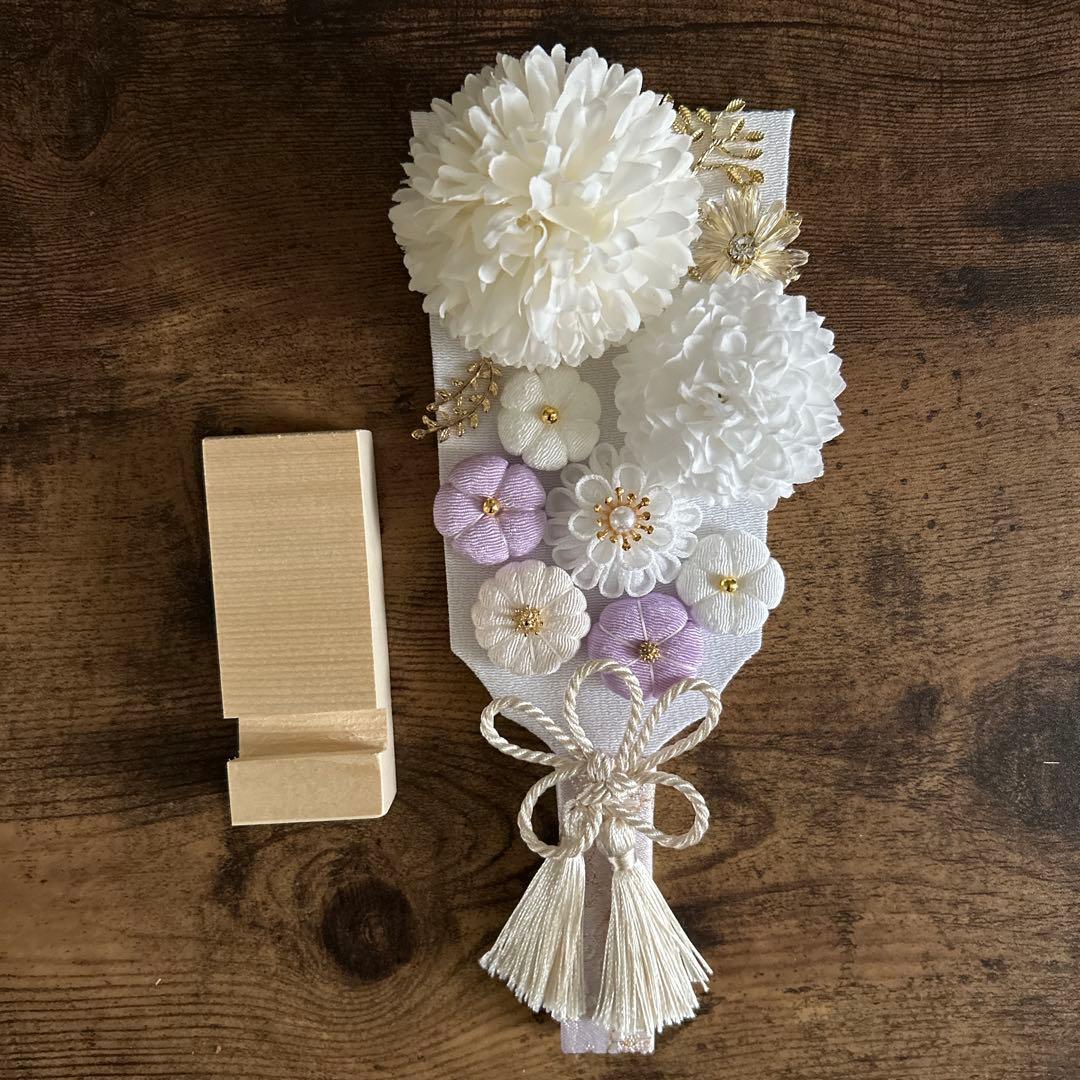 羽子板(薄紫) ひな祭り　ハンドメイド