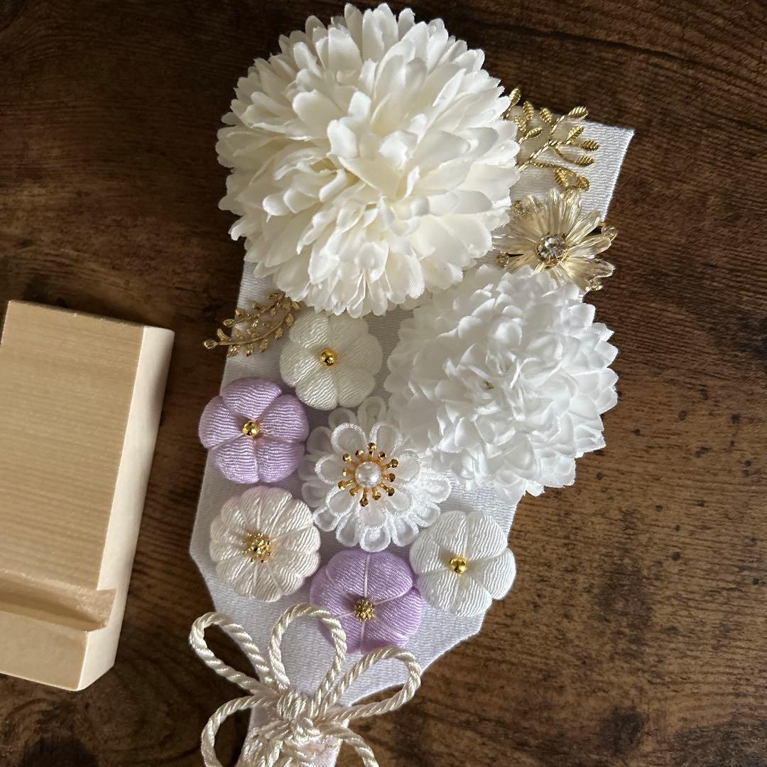 羽子板(薄紫) ひな祭り　ハンドメイド