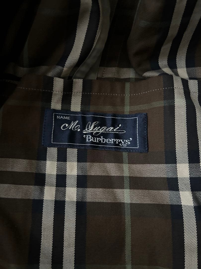 70s C100 激レア バーバリー 玉虫色 トレンチコートBurberrys