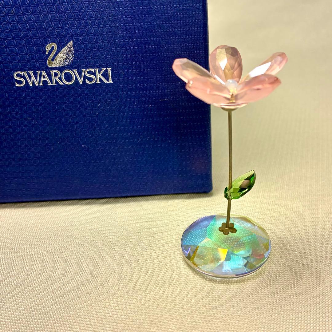 希少✨ スワロフスキー ロッキングフラワー 野バラ 1016278 Kay 廃盤