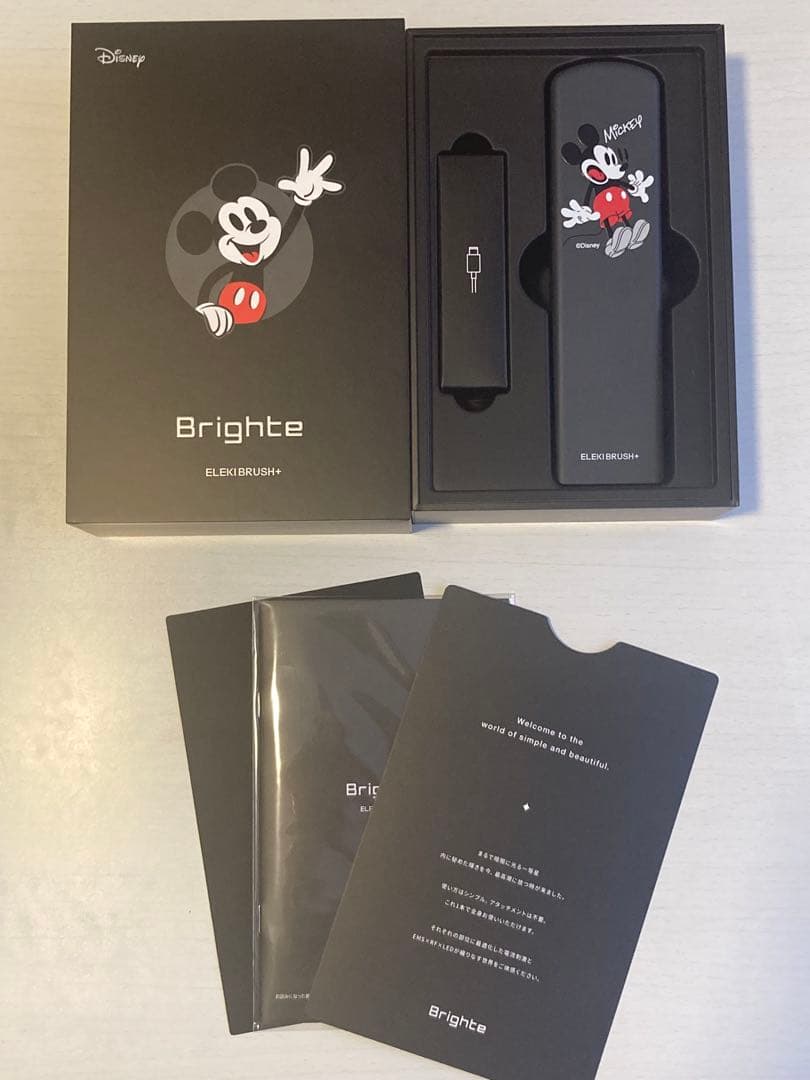 brighte ELEKI BRUSH+（ミッキーデザイン）ブライトエレキブラシ