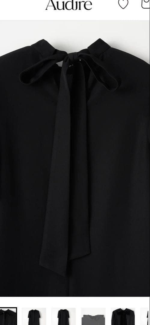 3pattern ribbon dress/Audire アウディーレ