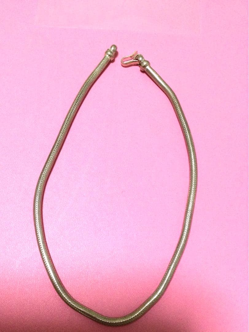 カレンシルバー スネークチェーン ネックレス