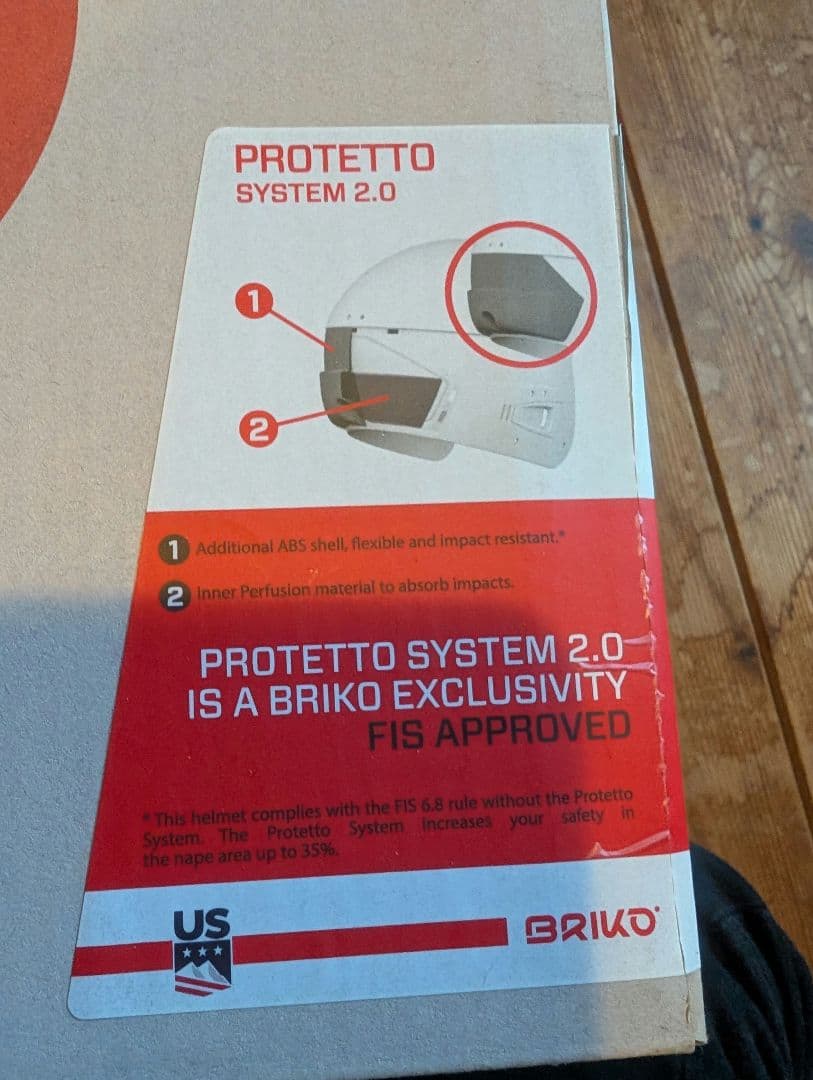 BRIKO スキー競技用ヘルメット