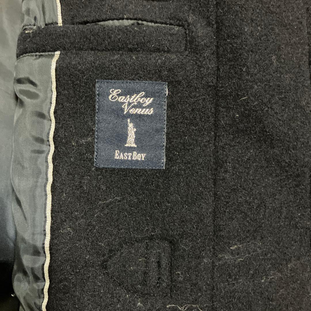 イーストボーイ　Venus ウール混ダッフルコート　ネイビー　11号