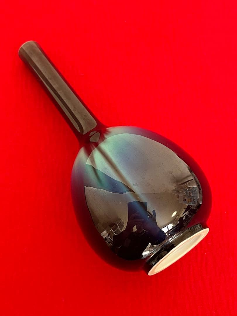 人間国宝 柳雨軒 三代 徳田八十吉  彩釉 花入 高さ約21cm 管理T143