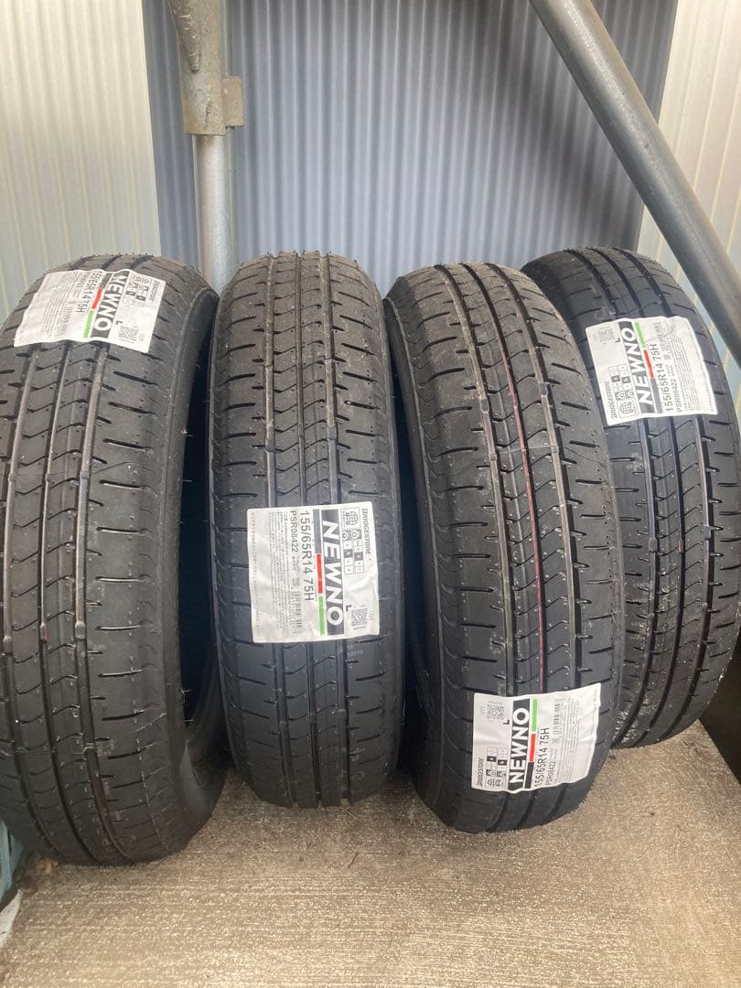 【新品未使用】BRIDGESTONE NEWNO 155/65R14 タイヤ