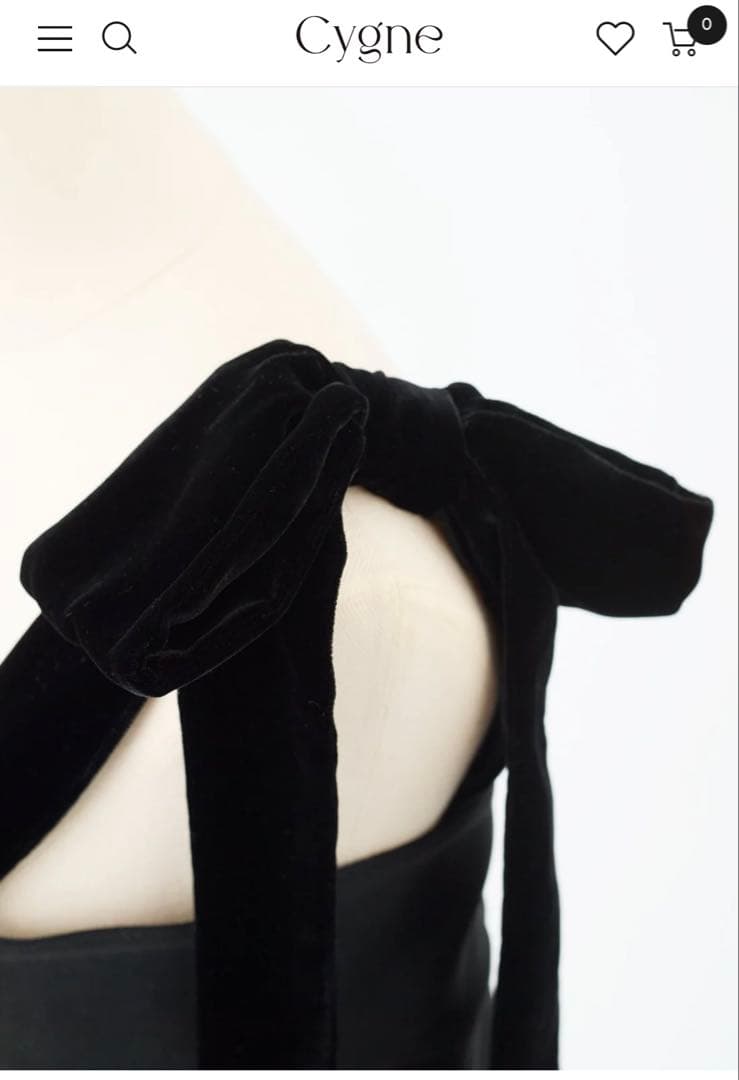 【新品未使用】 Cygne リボン オールインワン Stelle