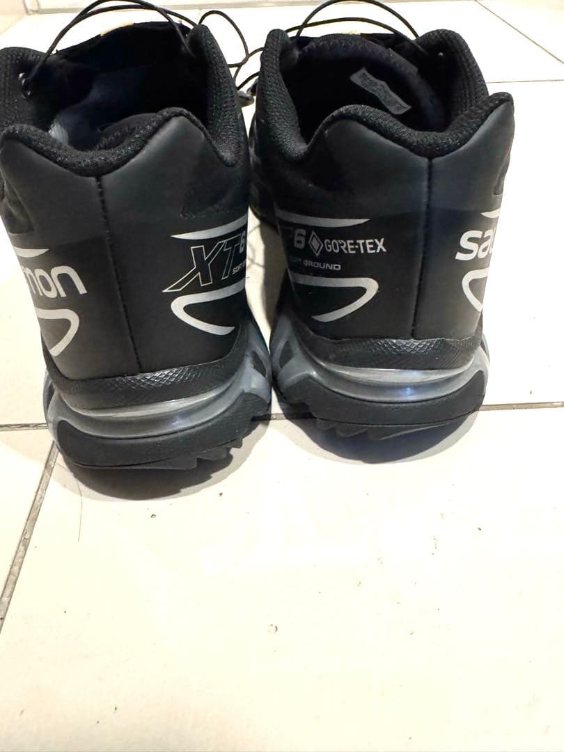 靴 Salomon XT6 GTX GORE-TEX BLACK 28.0cm