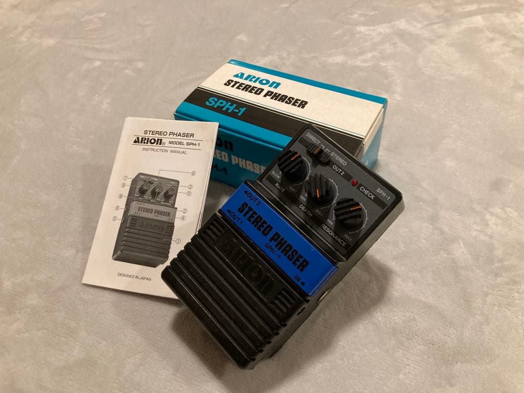 【動作品】ARION SPH-1 フェイザー エフェクター