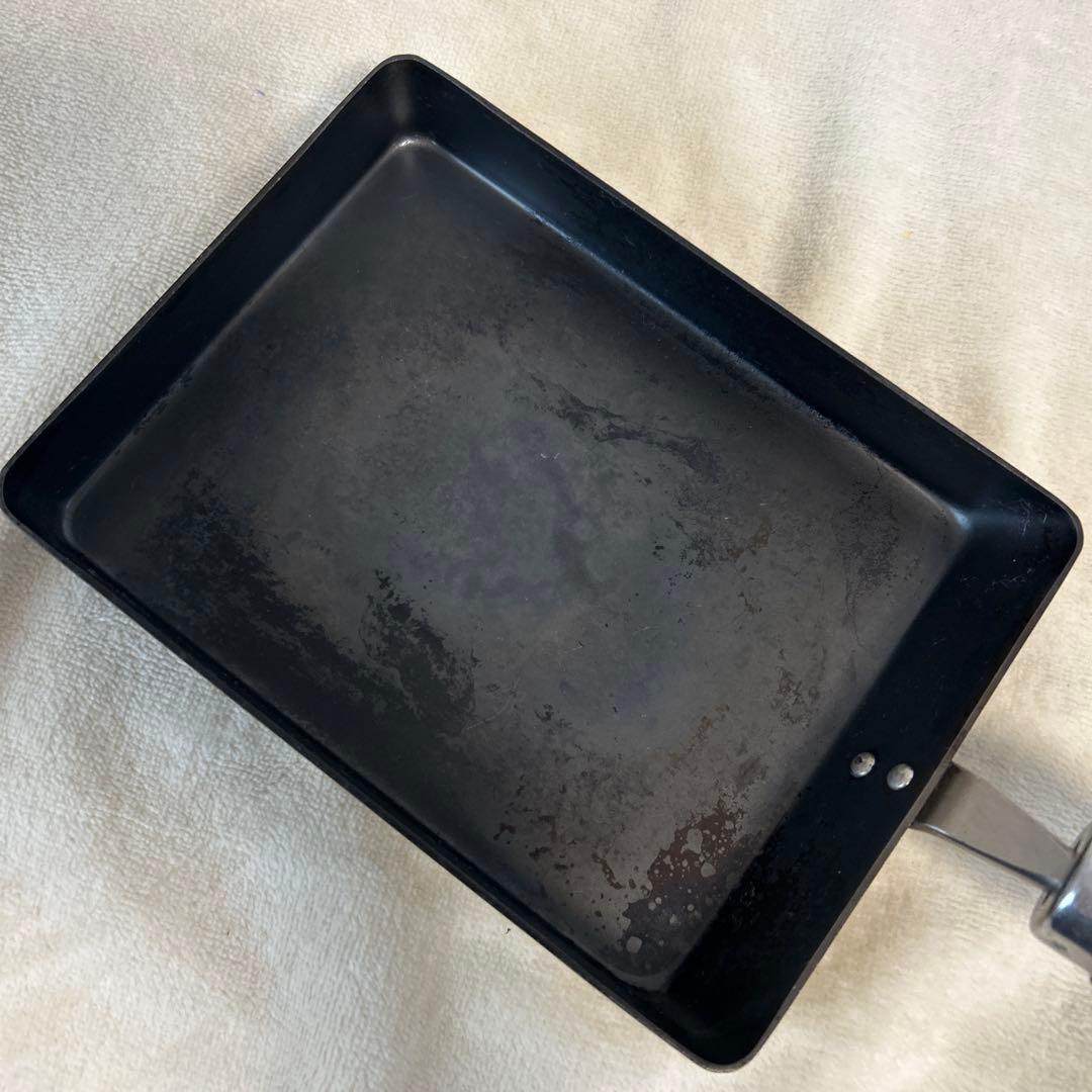 中古　リバーライト　極　フライパン 26cm　深型　厚板　たまご焼き 蓋