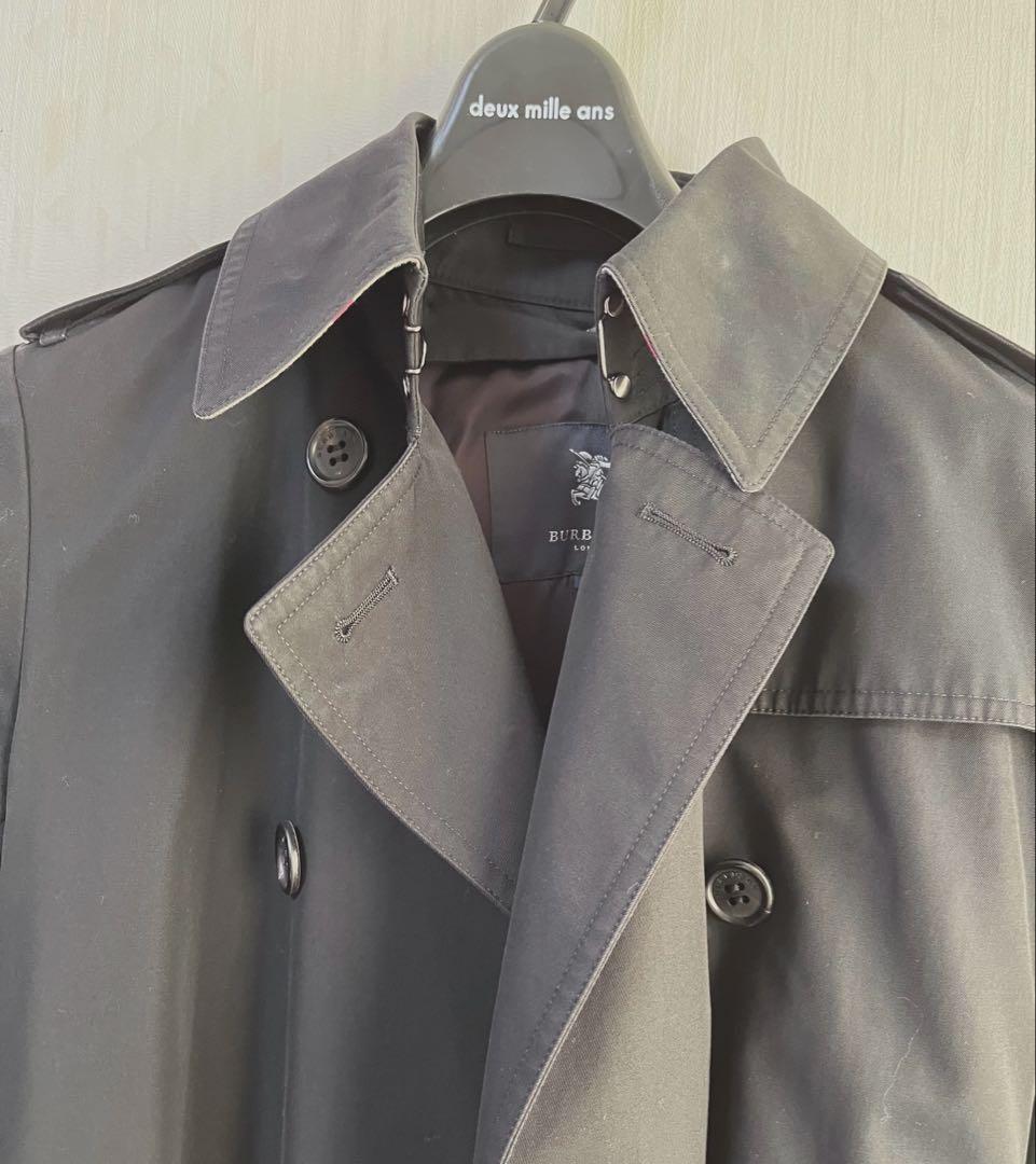 バーバリートレンチコート、ロンドン、黒