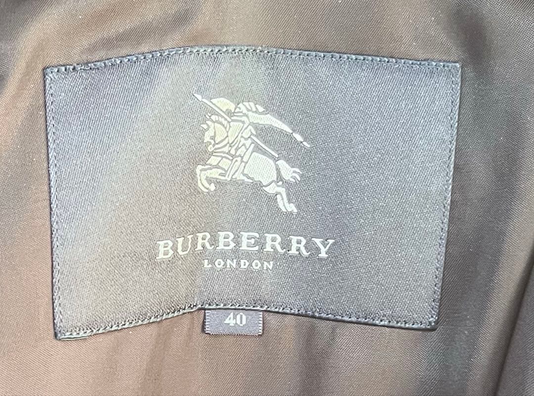 バーバリートレンチコート、ロンドン、黒