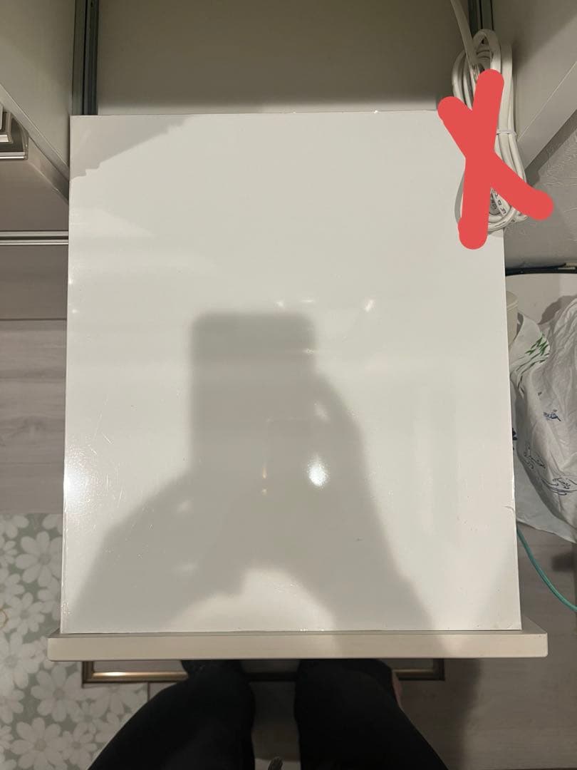 ホワイト 食器棚 ガラス扉付き