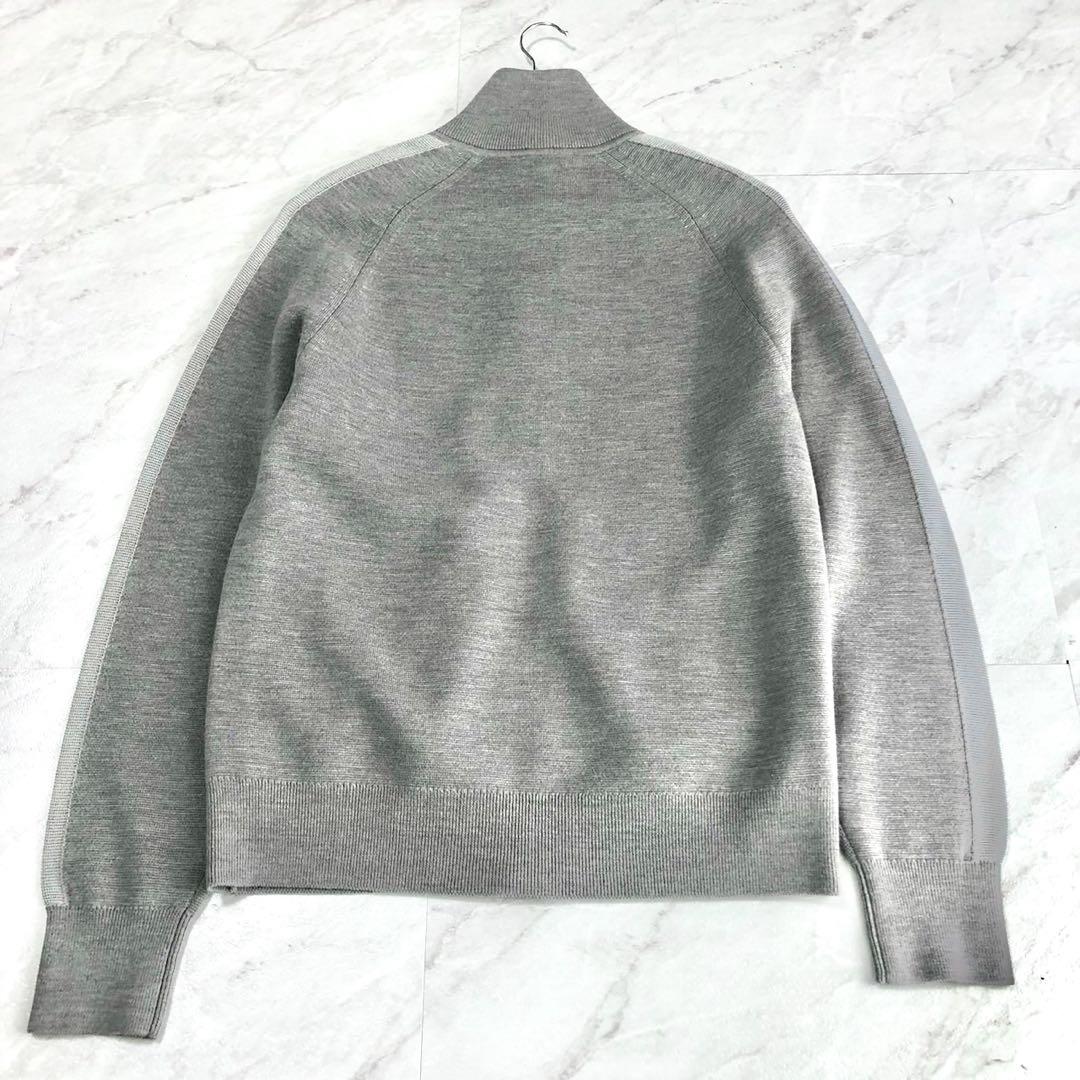 【新品 近年モデル】Theory ドライバーズニット メリノ ストレッチ グレー